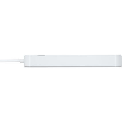 Prelungitor inteligent cu întrerupător 4Z + 2xUSB-A+1xUSB-C 1,5m Wi-Fi Tuya alb