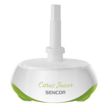 Presă electrică pentru citrice 0,7 l 40W/230V albă/verde Sencor