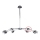 Prezent 14009 - Geam de schimb pentru candelabrul BLACK JACK G9 crom lucios