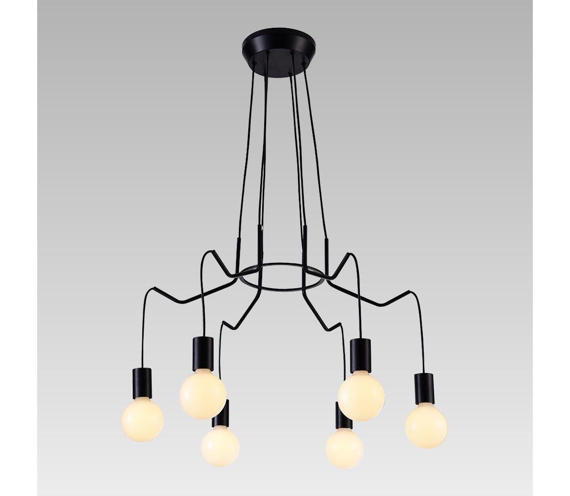 Prezent 17205 - Lustră pe cablu CASCADE 6xE27/40W/230V