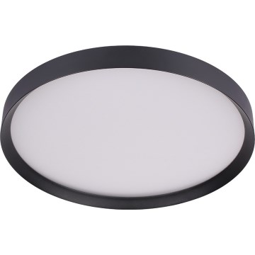 Prezent 17317 - Plafonieră LED dimabilă MAYSA, LED/72W/230V, 3000/4000/6000K, Ø 77 cm, neagră