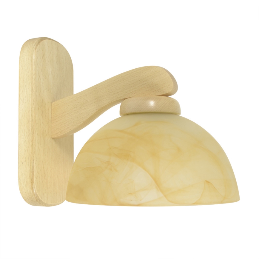 Prezent 34042 - Geam de schimb pentru candelabru și aplica de perete TEMIDA E27