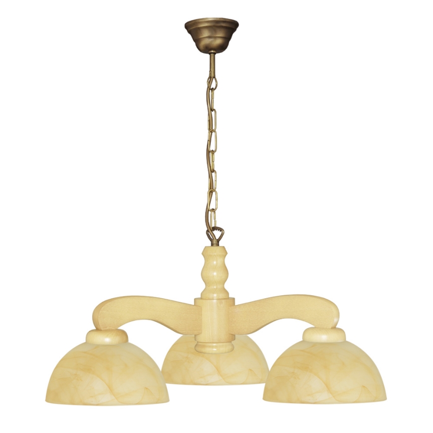 Prezent 34042 - Geam de schimb pentru candelabru și aplica de perete TEMIDA E27