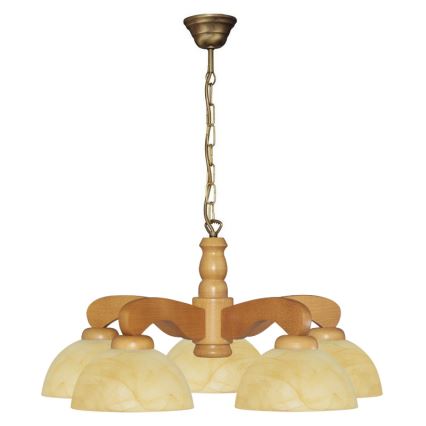 Prezent 34042 - Geam de schimb pentru candelabru și aplica de perete TEMIDA E27