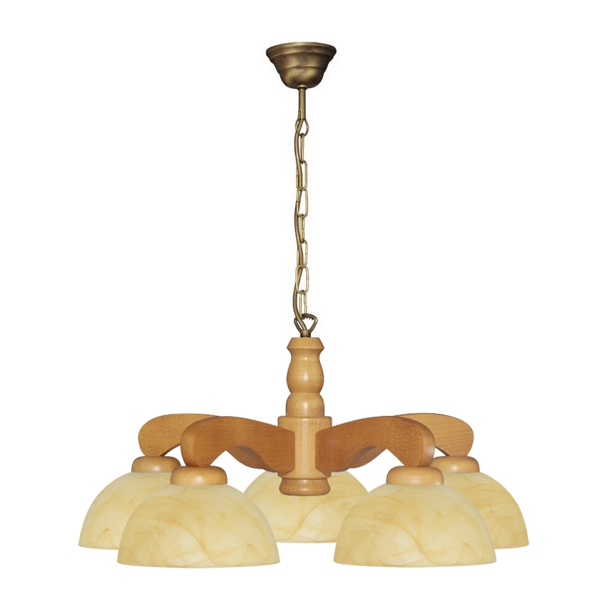 Prezent 34042 - Geam de schimb pentru candelabru și aplica de perete TEMIDA E27