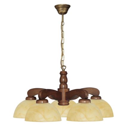 Prezent 34042 - Geam de schimb pentru candelabru și aplica de perete TEMIDA E27