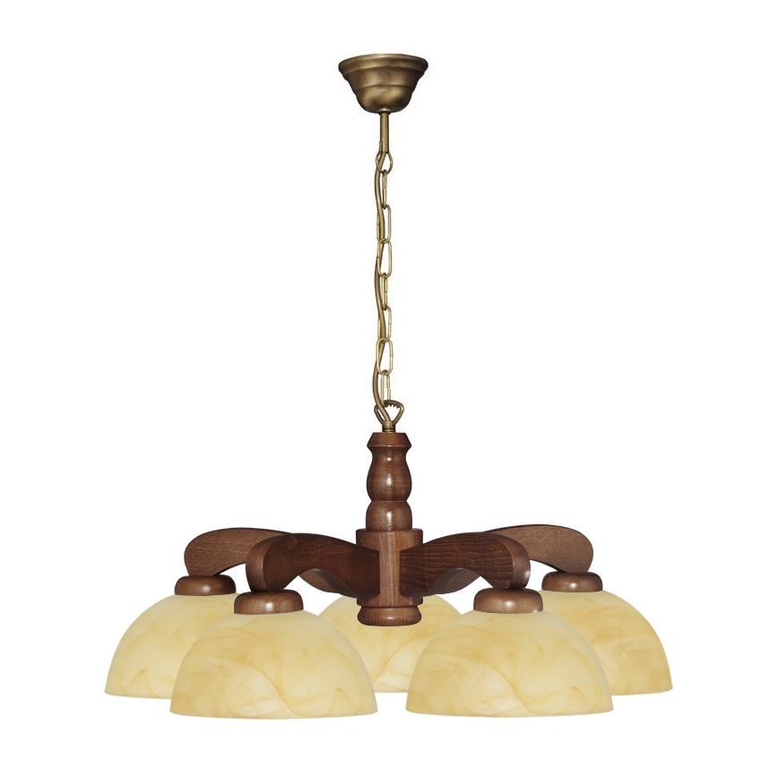 Prezent 34042 - Geam de schimb pentru candelabru și aplica de perete TEMIDA E27