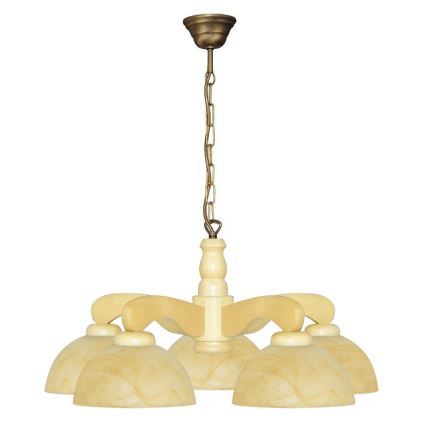 Prezent 34042 - Geam de schimb pentru candelabru și aplica de perete TEMIDA E27