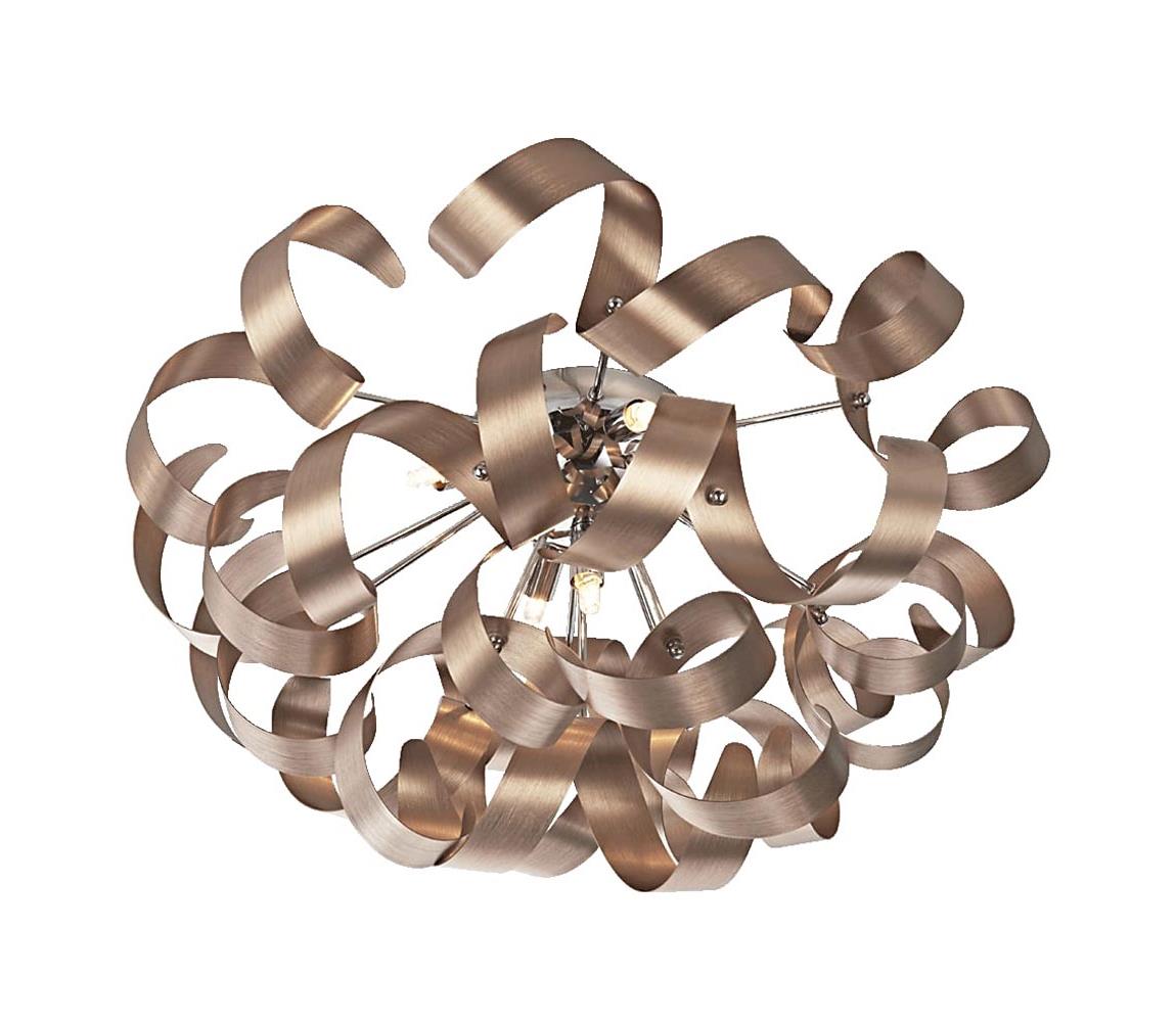 Prezent 64357 - Plafoniera RIBBON 5xG9/33W/230V