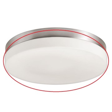 Prezent 67101 - Sticlă de înlocuire pentru plafoniera PILLS E27, albă