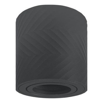 Prezent 71111 - Spot LOTAR 1xGU10/50W/230V, diam. 8 cm, negru