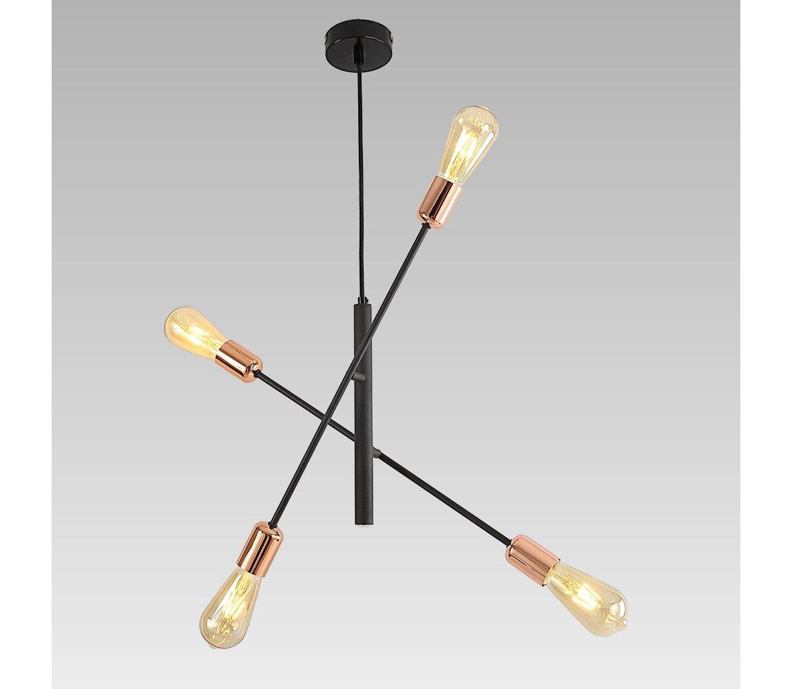 Prezent 75563 - Lustră pe tijă DARIA 4xE27/40W/230V