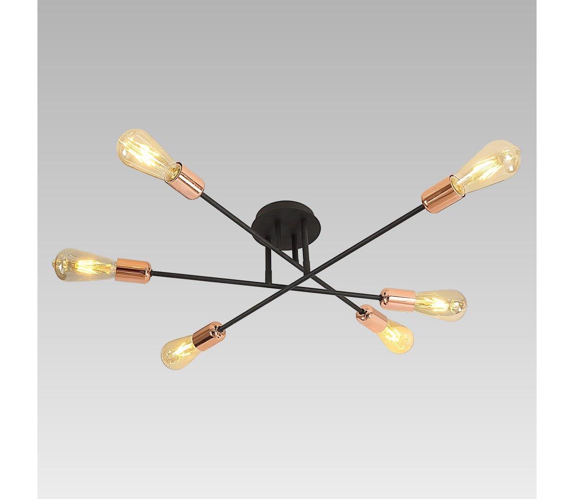 Prezent 75564 - Lustră aplicată DARIA 6xE27/40W/230V