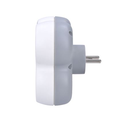 Priză cu protecție la supratensiune 230V/16A 3Z alb