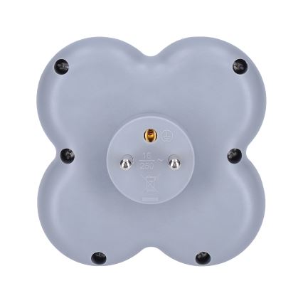 Priză cu protecție la supratensiune 230V/16A 3Z alb