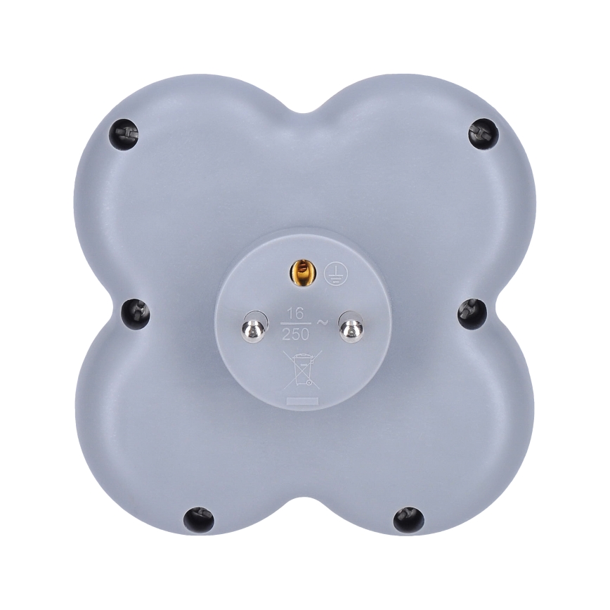 Priză cu protecție la supratensiune 230V/16A 3Z alb