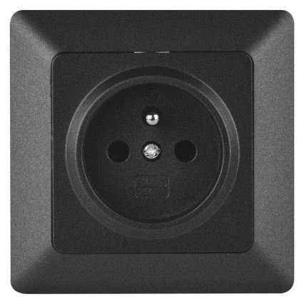 Priză electrică 250V/16A antracit