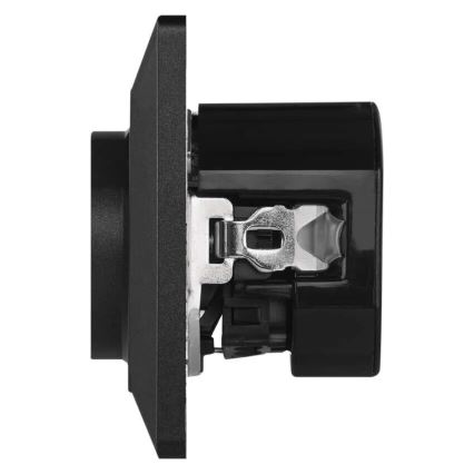 Priză electrică cu USB 250V/16A antracit