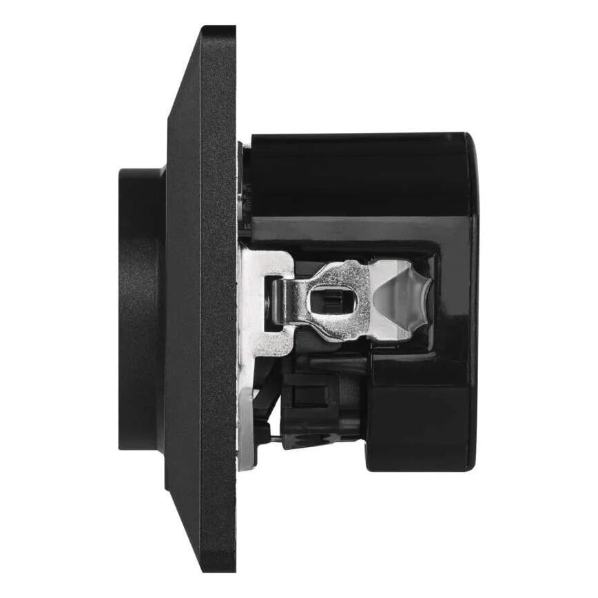 Priză electrică cu USB 250V/16A antracit