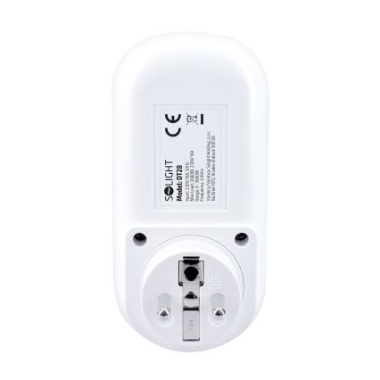 Priză inteligentă cu contor de consum de energie electrică 230V Wi-Fi Tuya