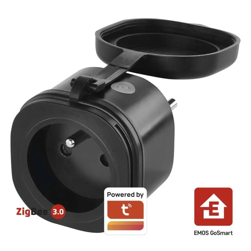 Priză inteligentă de exterior GoSmart 3680W/230V/16A Tuya IP44