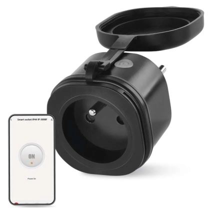 Priză inteligentă de exterior GoSmart 3680W/230V/16A Tuya IP44