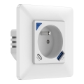 Priză inteligentă Immax NEO 07800L 16A/230V + 1xUSB+1xUSB C Wi-Fi Tuya