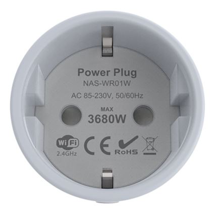 Priză inteligentă NEO LITE 3680W/230V/16A Wi-Fi Tuya Immax NEO 07737L