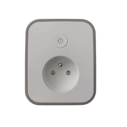 Priză inteligentă cu măsurare consum 3680W/230V + 2xUSB/12W/5V Wi-Fi