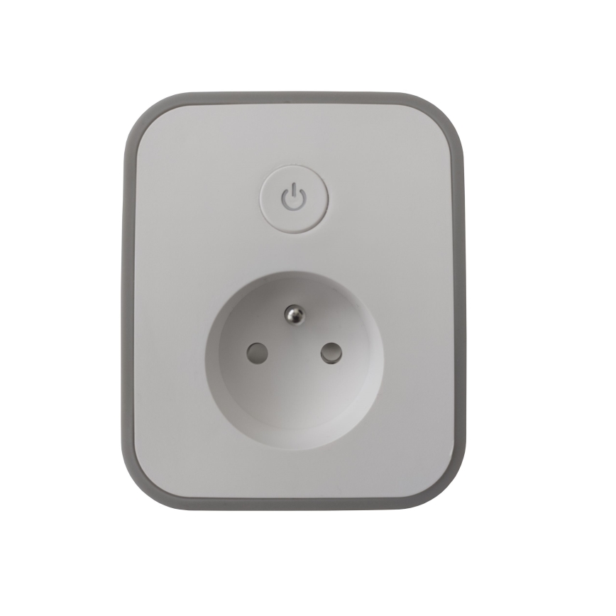 Priză inteligentă cu măsurare consum 3680W/230V + 2xUSB/12W/5V Wi-Fi