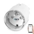 Priză inteligentă Wi-Fi Tuya cu monitorizare a consumului, 3680W/230V