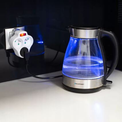 Priză multiplă cu întrerupător, 3 prize