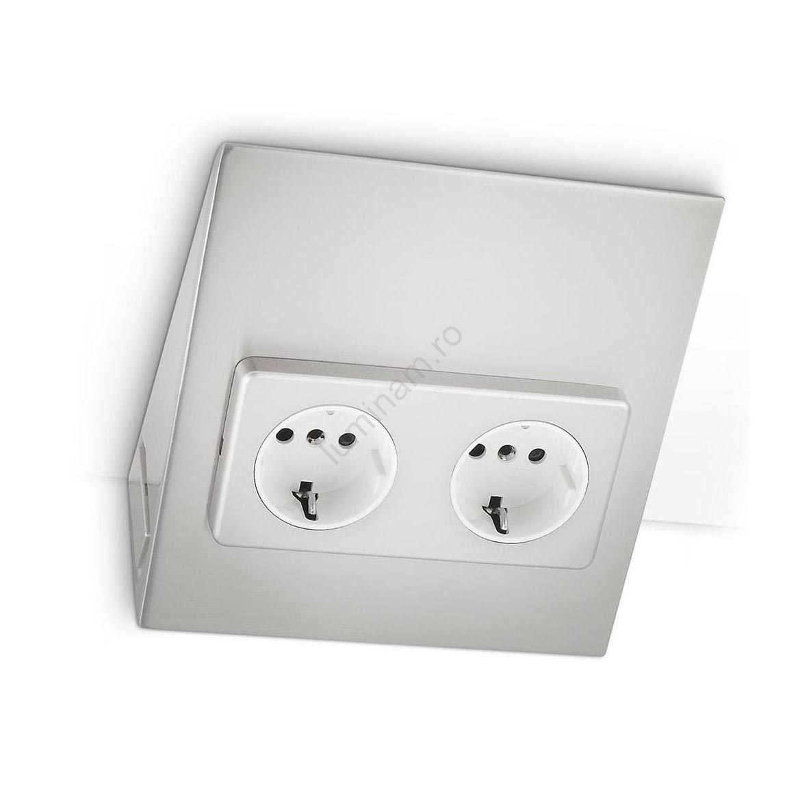 Priză pentru mobilier de bucătărie MYKITCHEN FINESSE 2x230V