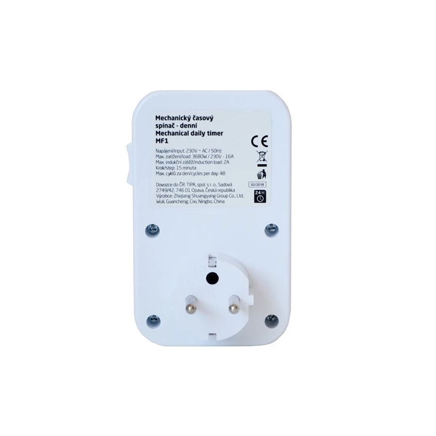 Priză programabilă mecanică 16A/230V