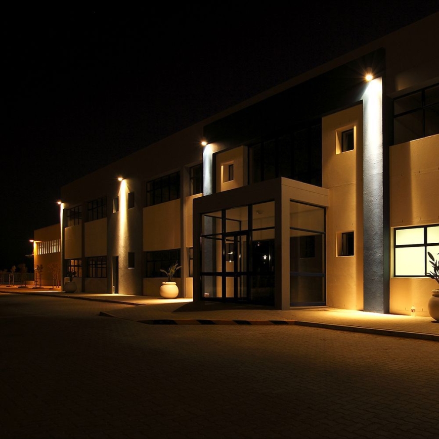 Proiector LED/100W/230V 4000K IP65 negru