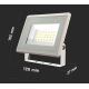 Proiector LED/20W/230V 4000K IP65 alb