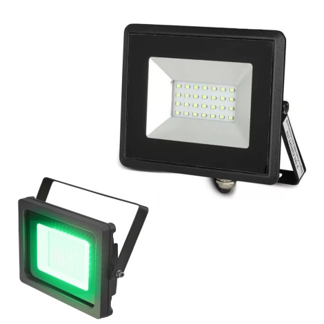 rejection Sloppy calf Proiector LED/20W/230V IP65 lumină verde | Luminam