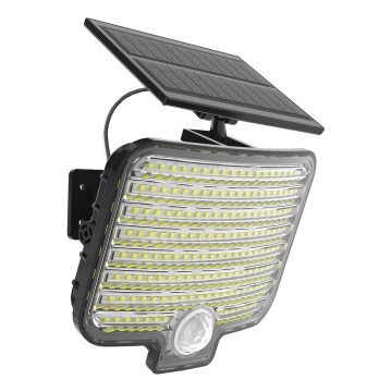 Proiector LED ALEX cu senzor și panou solar, 5,5W/3,7V, 1200 mAh, IP44