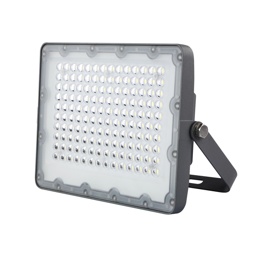 Proiector LED cu panou solar FOCUS, 100W, 15000 mAh 3,2V, 6000K, IP65 + telecomandă