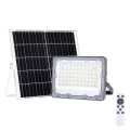 Proiector LED cu panou solar FOCUS 60W/10000 mAh 3,2V 6000K IP65 + telecomandă