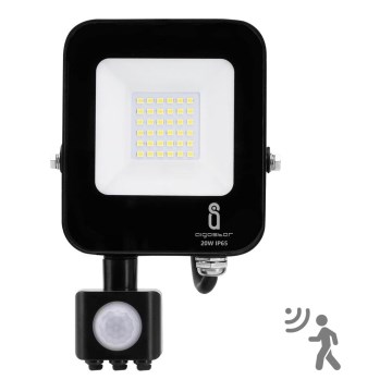 Proiector LED cu senzor Aigostar LED/20W/230V 6500K IP65