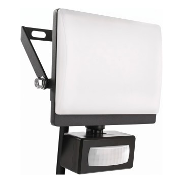 Proiector LED cu senzor de mișcare și senzor de amurg TAMBO EVO LED/20W/230V 4000K IP44 negru