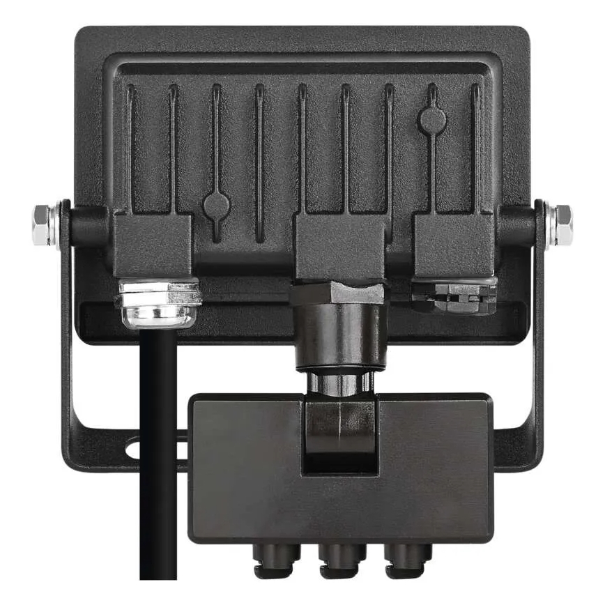 Proiector LED cu senzor de mișcare și de amurg TAMBO EVO LED/10W/230V 4000K IP44 negru