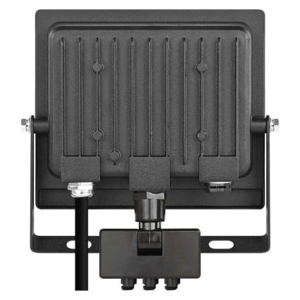 Proiector LED TAMBO EVO cu senzor de mișcare și crepuscular LED/30W/230V 4000K IP44 negru