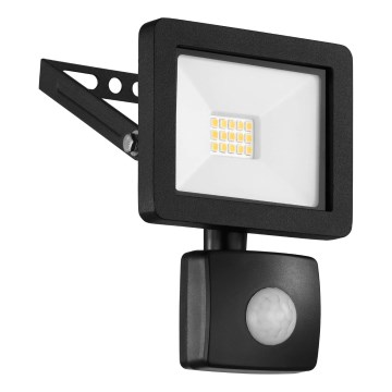 Proiector LED cu senzor Eglo 64878 FILETTI LED/10W/230V 4000K IP44 negru