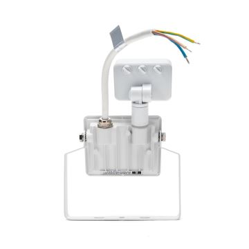 Proiector LED cu senzor LED/10W/230V 4000K IP65 alb Aigostar