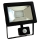 Proiector LED cu senzor NOCTIS 2 SMD LED/20W/230V IP44 1250lm negru