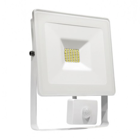 Proiector LED cu senzor NOCTIS LUX SMD LED/10W/230V IP44 900lm alb