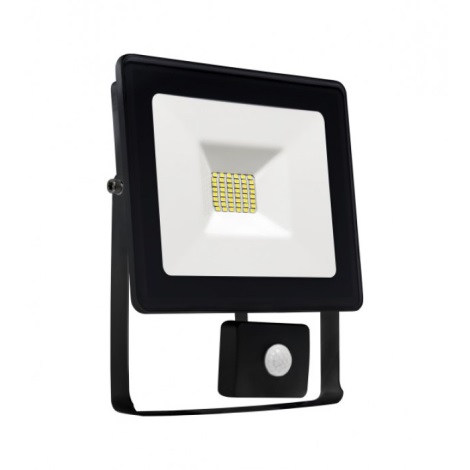 Proiector LED cu senzor NOCTIS LUX SMD LED/20W/230V IP44 1700lm negru