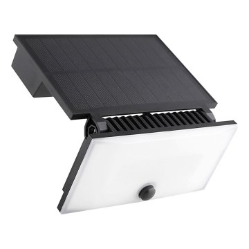 Proiector LED cu senzor și panou solar FUJI LED/8W/3,7V 2000 mAh IP44